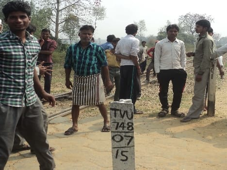 Ruhelkhand Express was hit by trolley
